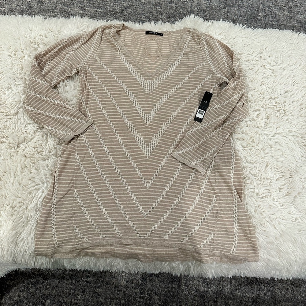 Nic + Zoe Tunic New with Tags size M